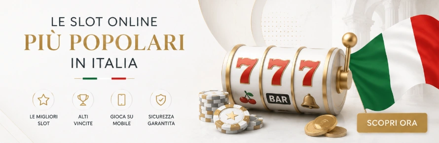 Le slot online più popolari in Italia con giochi moderni, slot classiche e guide dedicate ai giocatori italiani